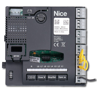 Nice MCA2 R10 плата управления для блока MC424L